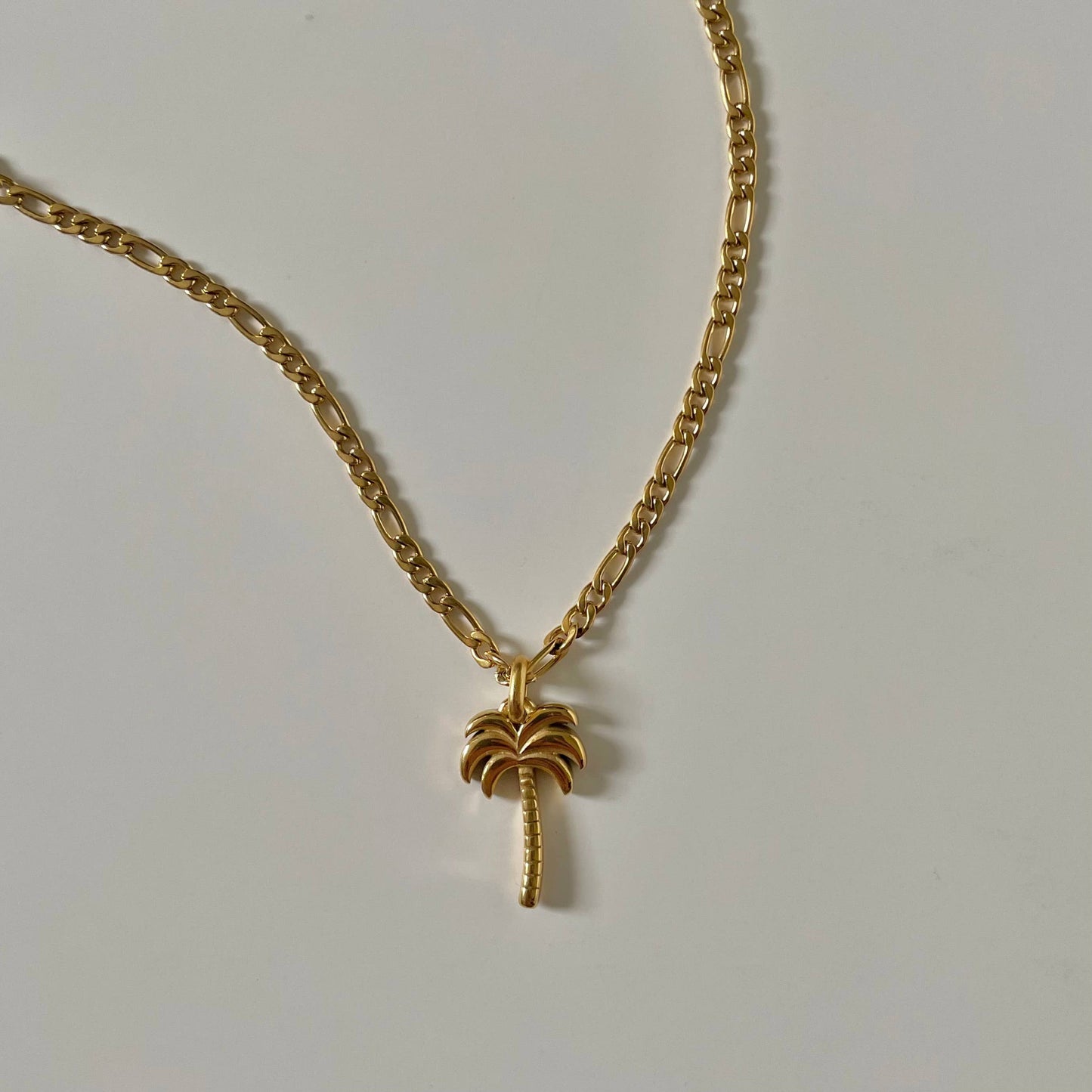 Bondi Palm Necklace- Gold