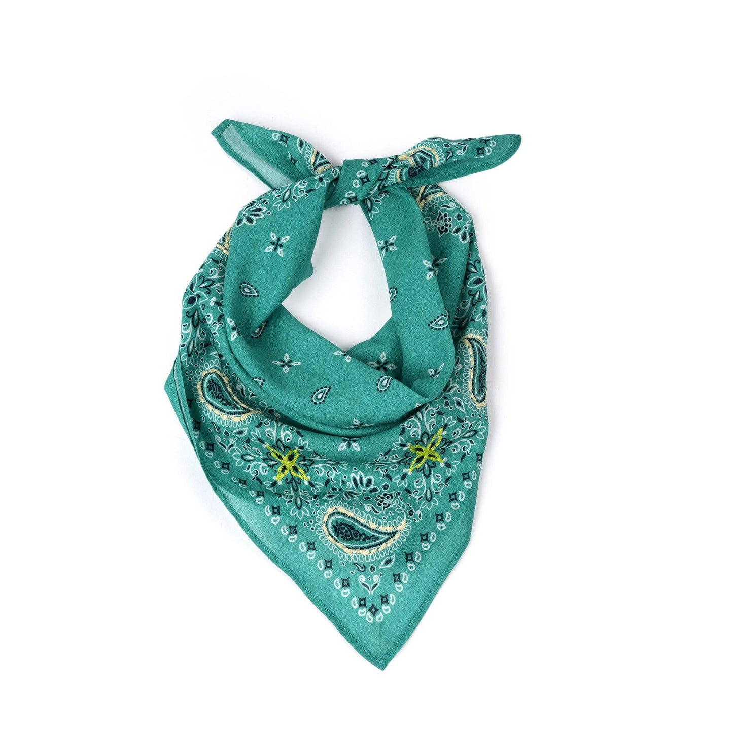 Paisley Cotton Bandana - Shady Glade