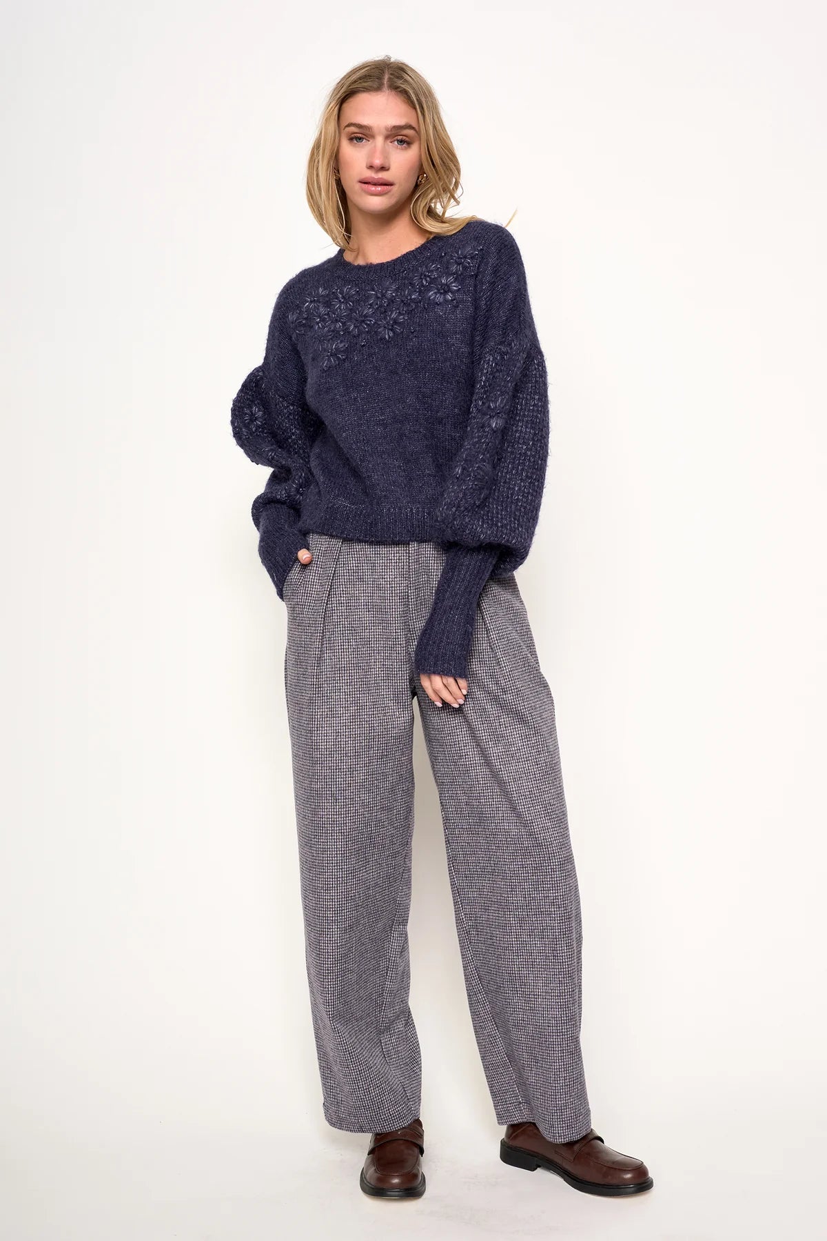 Cynthia Sweater | Navy