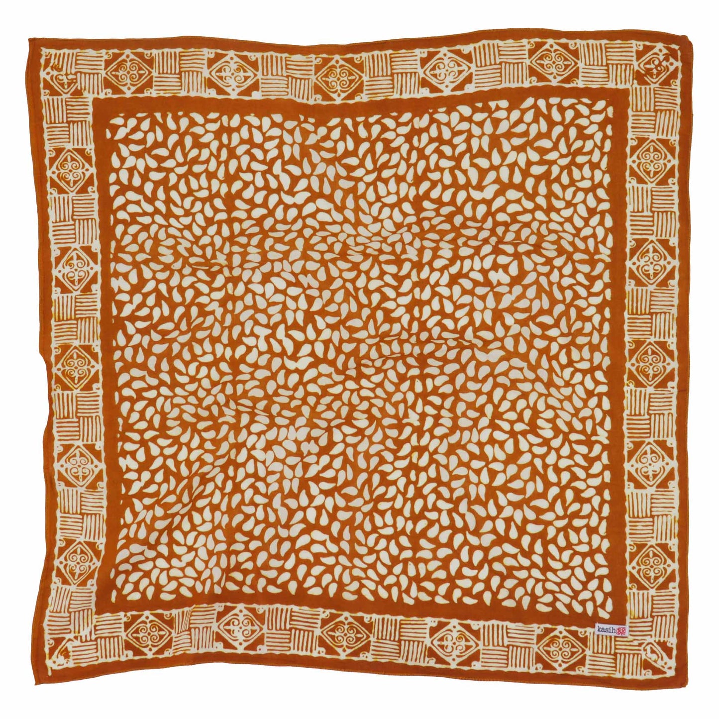 Hand Dyed Batik Bandana| Sunrise Mist