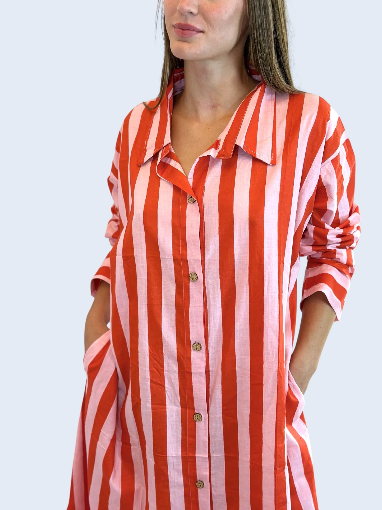 Lexi Shirt Dress | Pepper