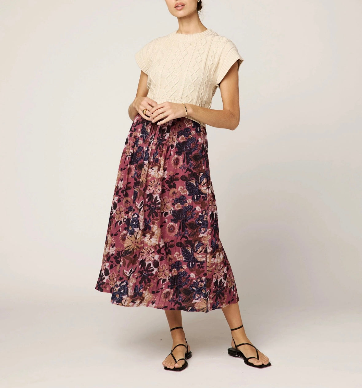 Radha Ankle Skirt | Bergamo