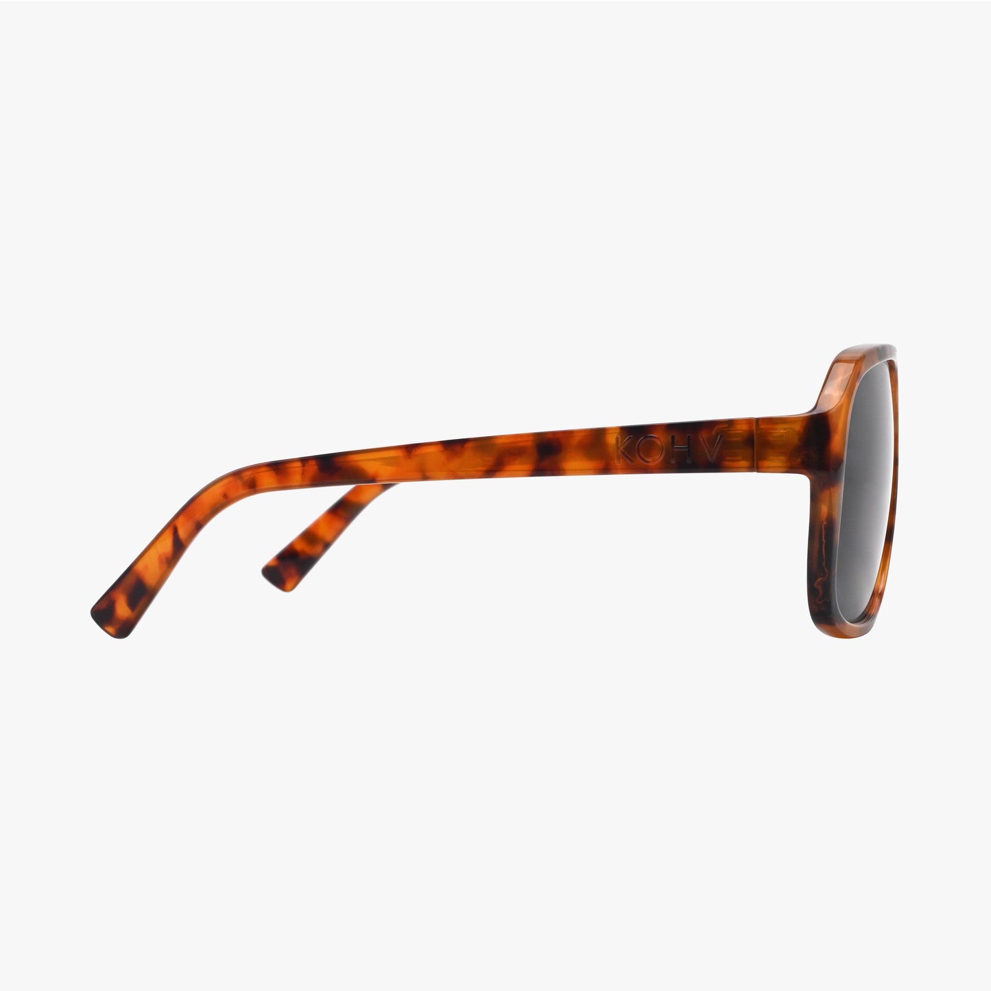 SUMMIT TORTOISE Polarized Square Trendy Aviator Sunglasses