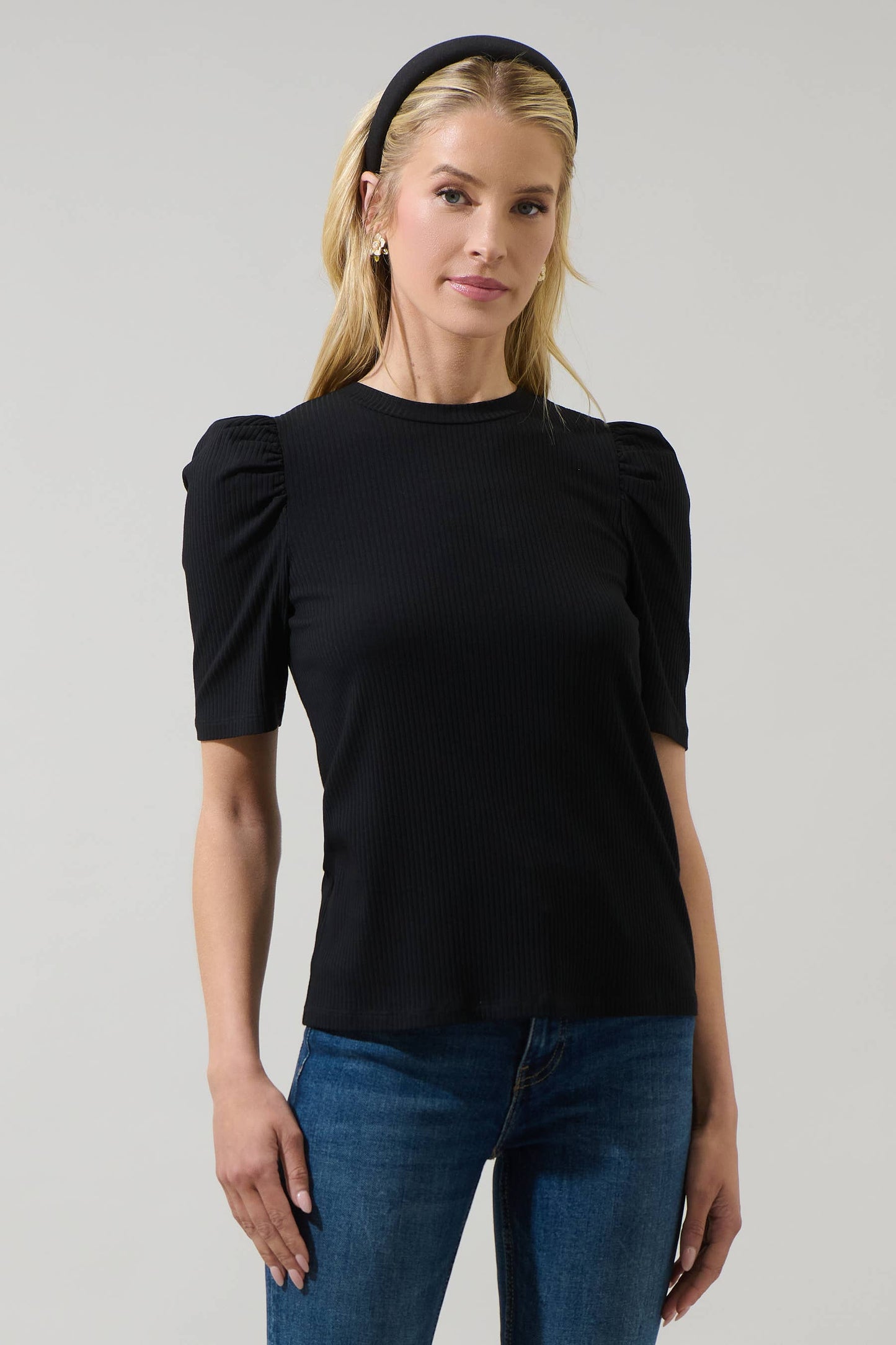 Bea Knit Ruched Top