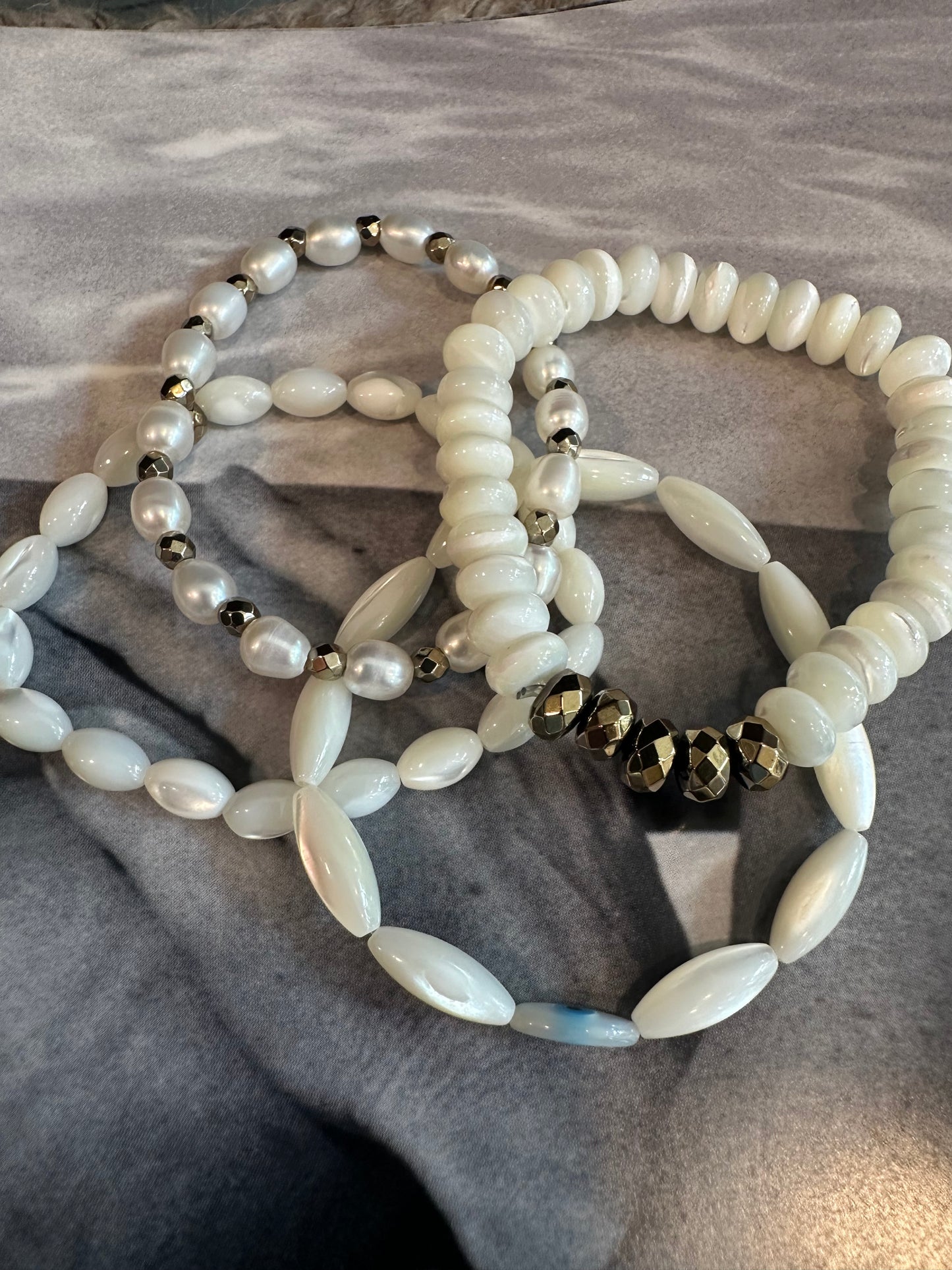 Pearl Stack Bracelets