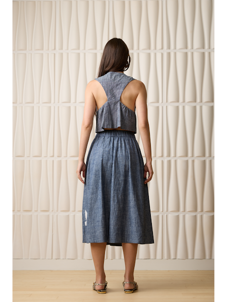Galapagos Skirt | Denim