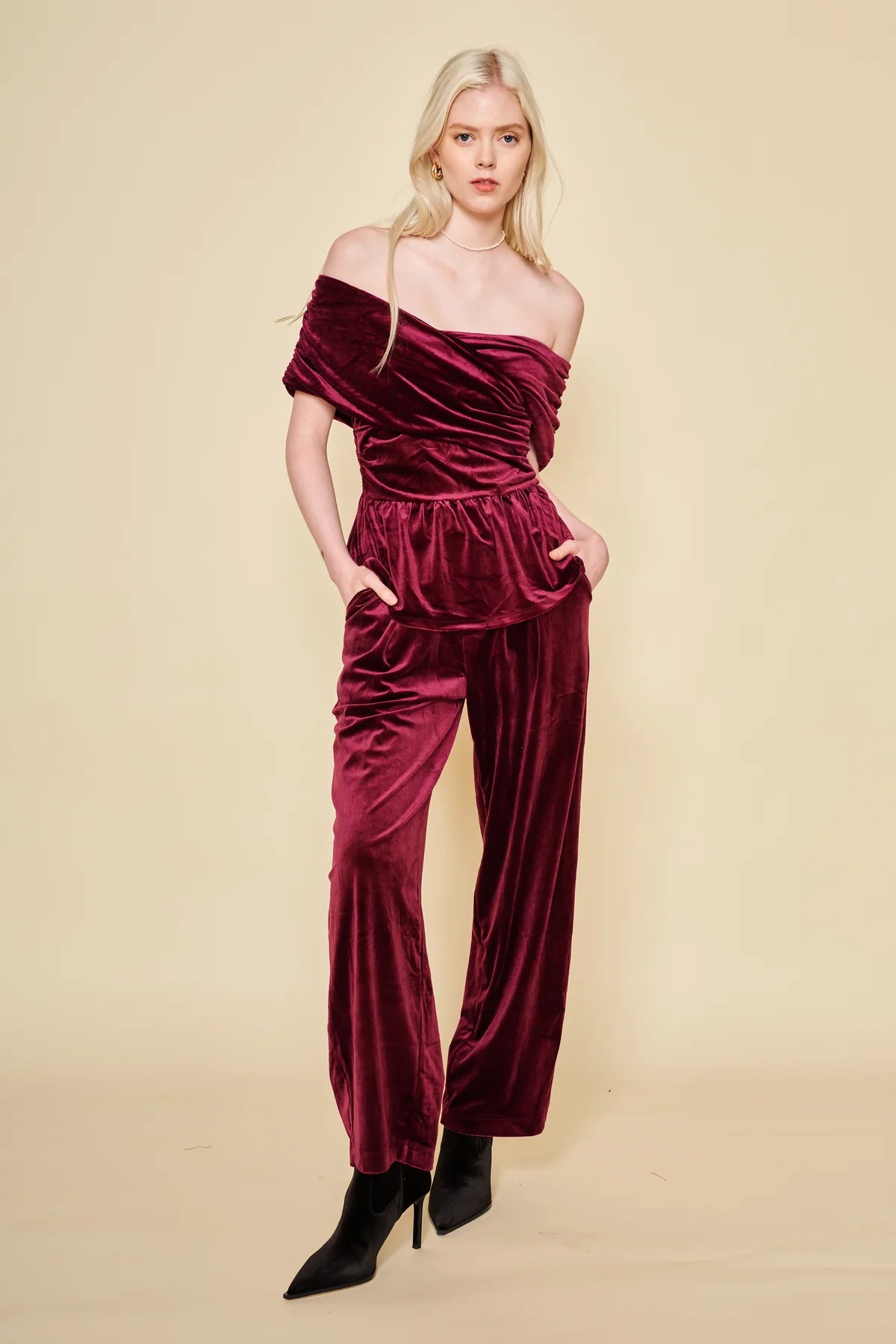 Coraline Top | Plum