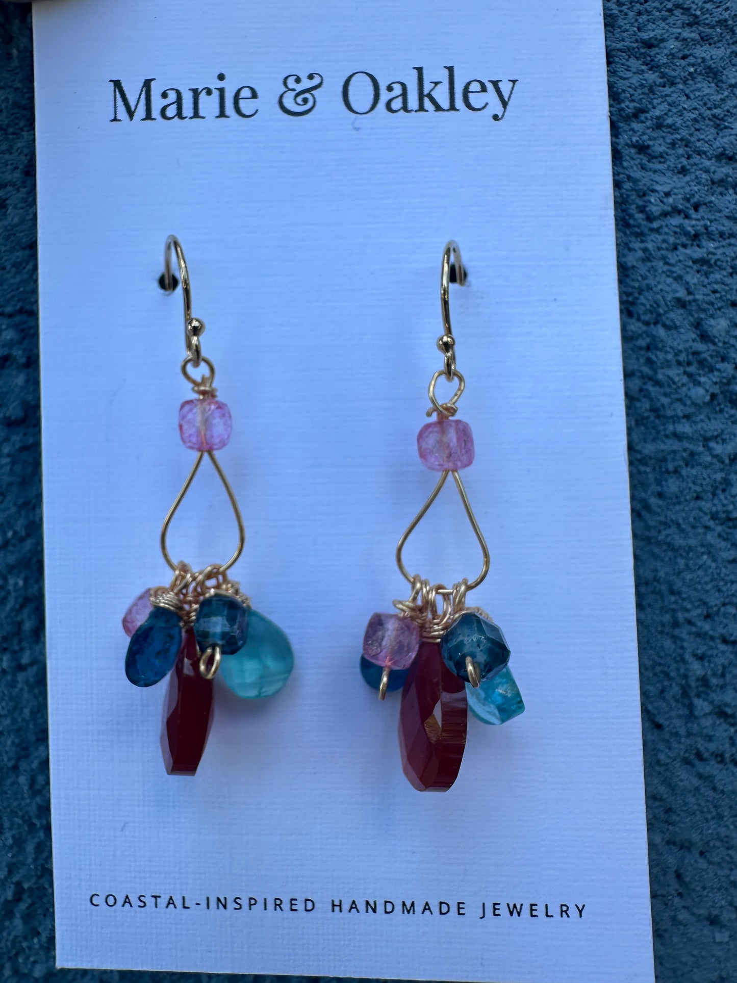 Ocean Ember Earring