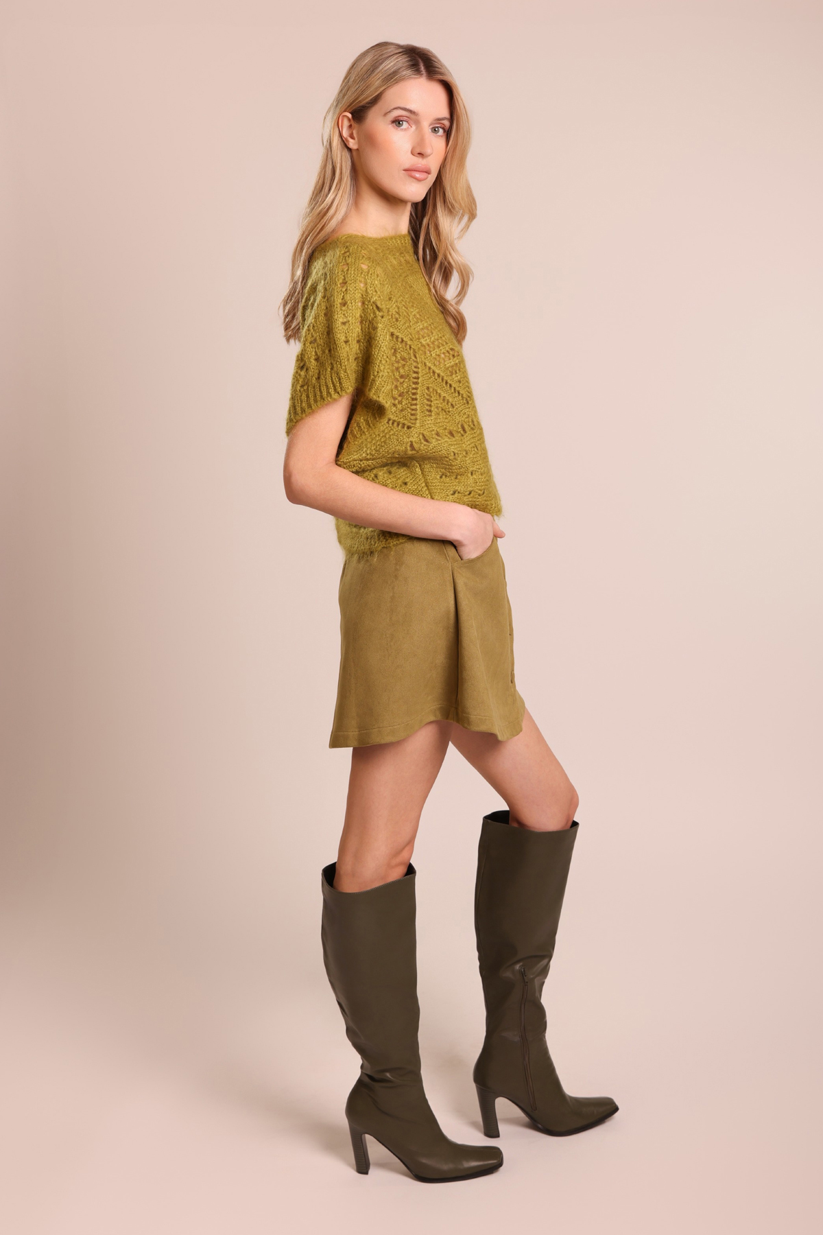 Sofia Sweater | Chartreuse