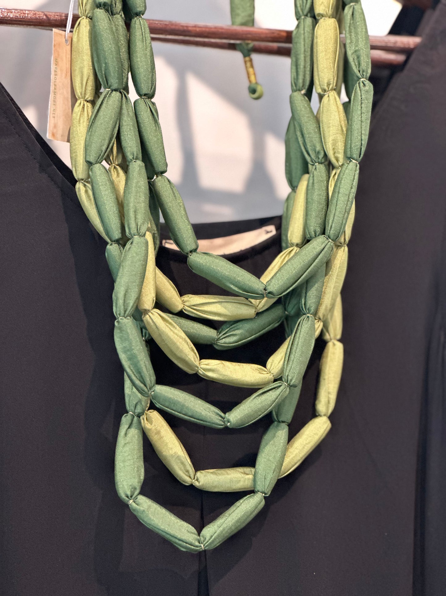 Cleo Silk Scarf Necklace