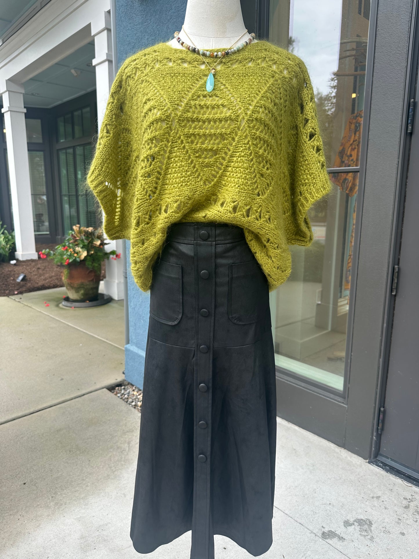 Marlie Suede Skirt