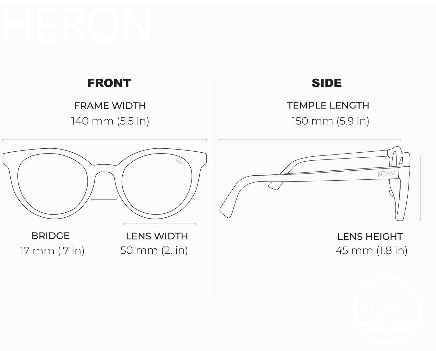 HERON LATTE TORTOISE Polarized Round Fashion Sunglasses