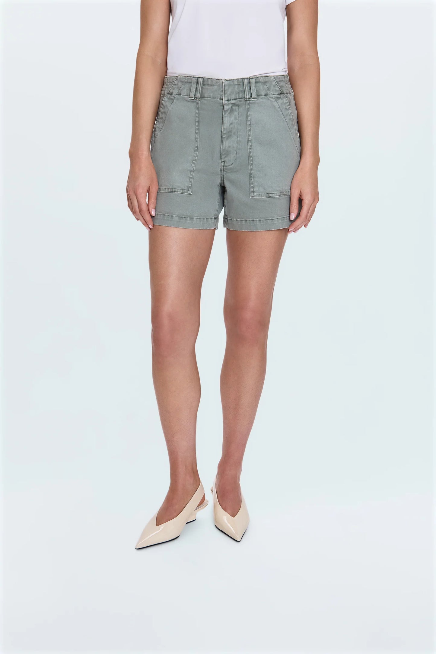 Marissa High Rise Utility Short | Bluff