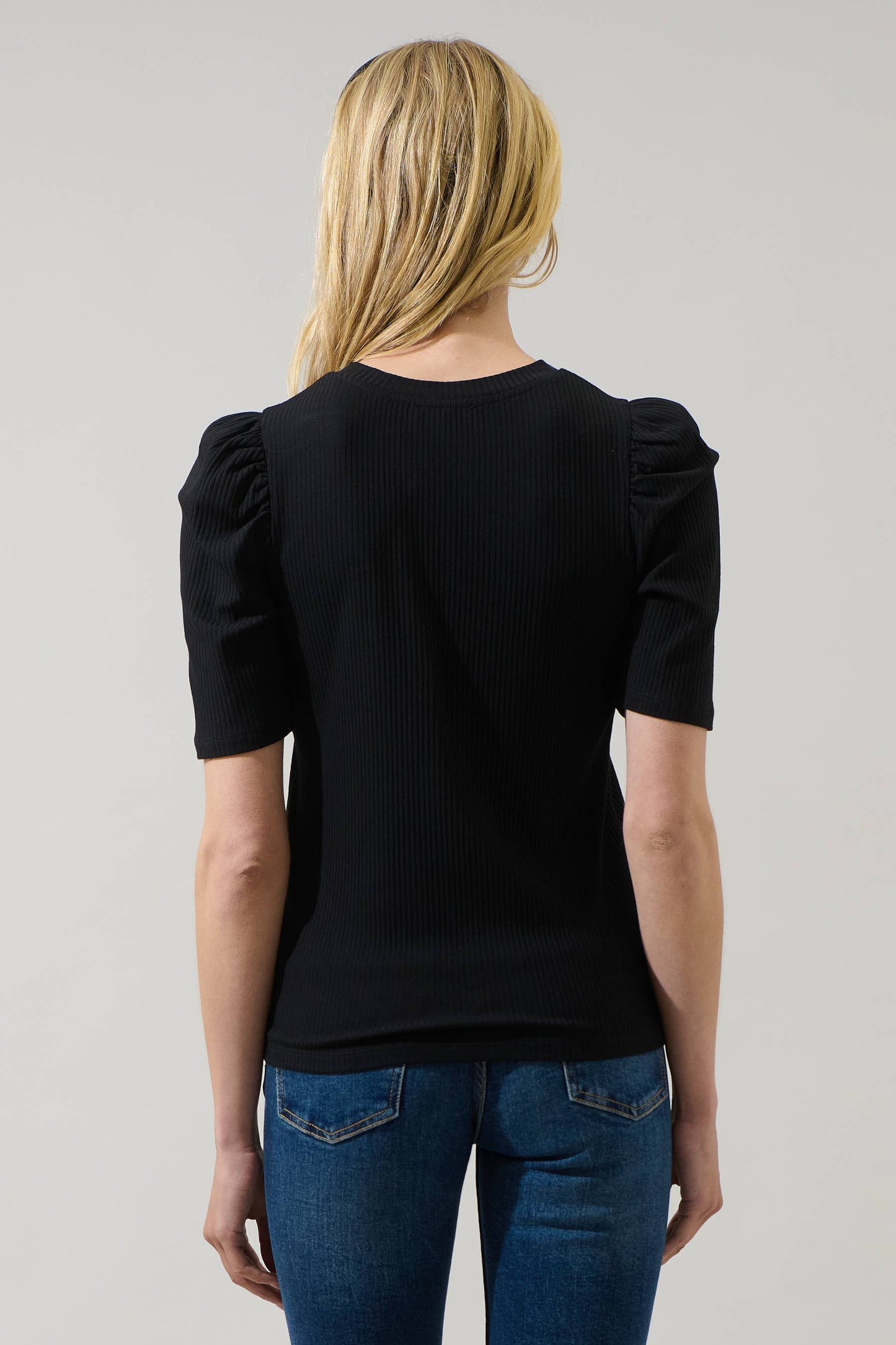 Bea Knit Ruched Top