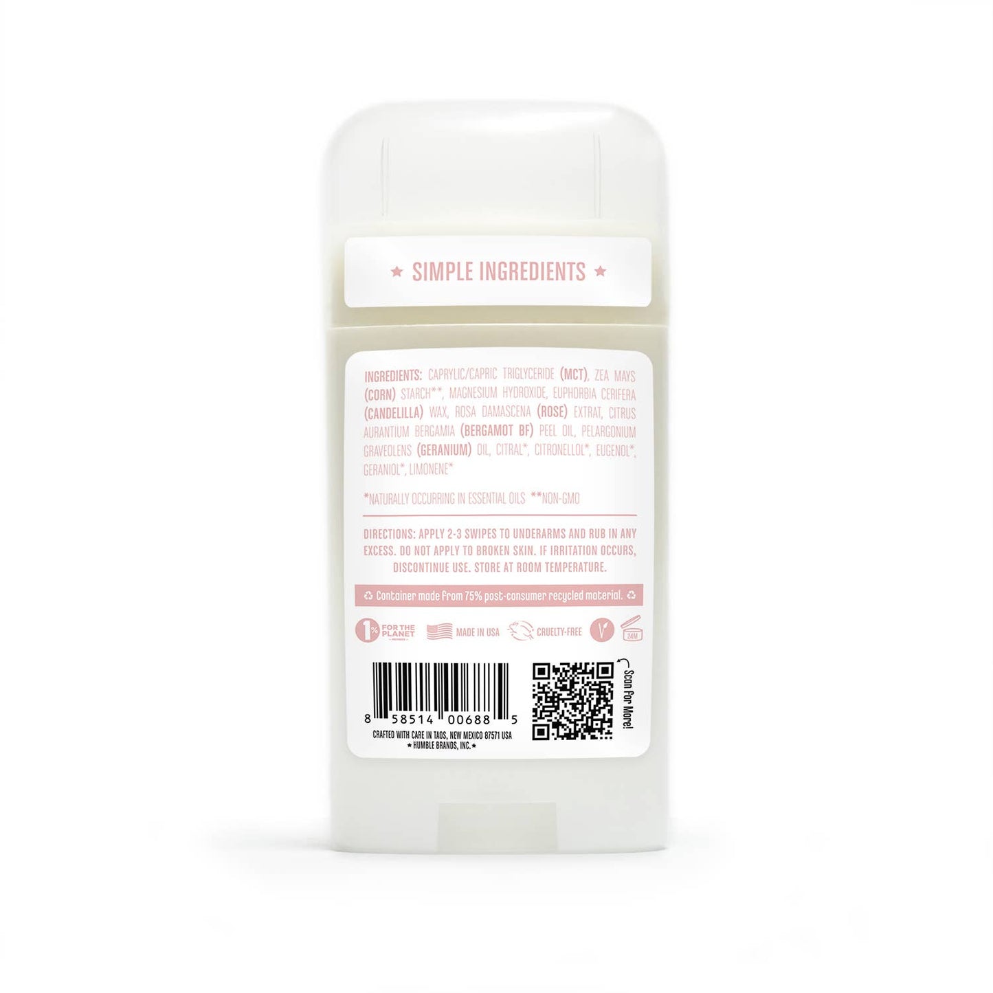 Sensitive Skin/Vegan Moroccan Rose