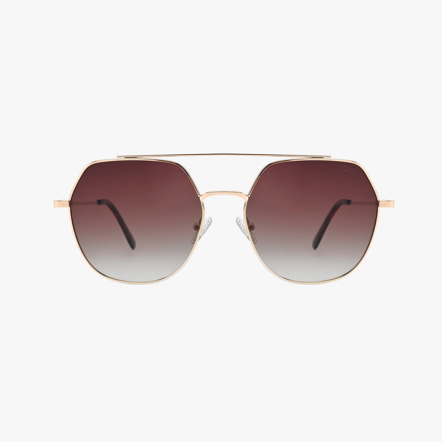 PALM FADE Polarized Premium Metal Geometric Sunglasses