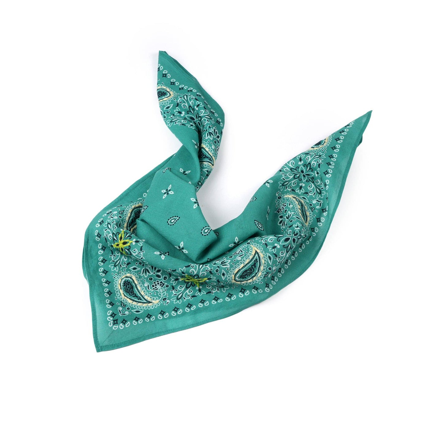 Paisley Cotton Bandana - Shady Glade