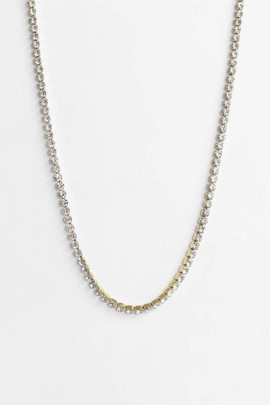 Tennis CZ Chain Necklace