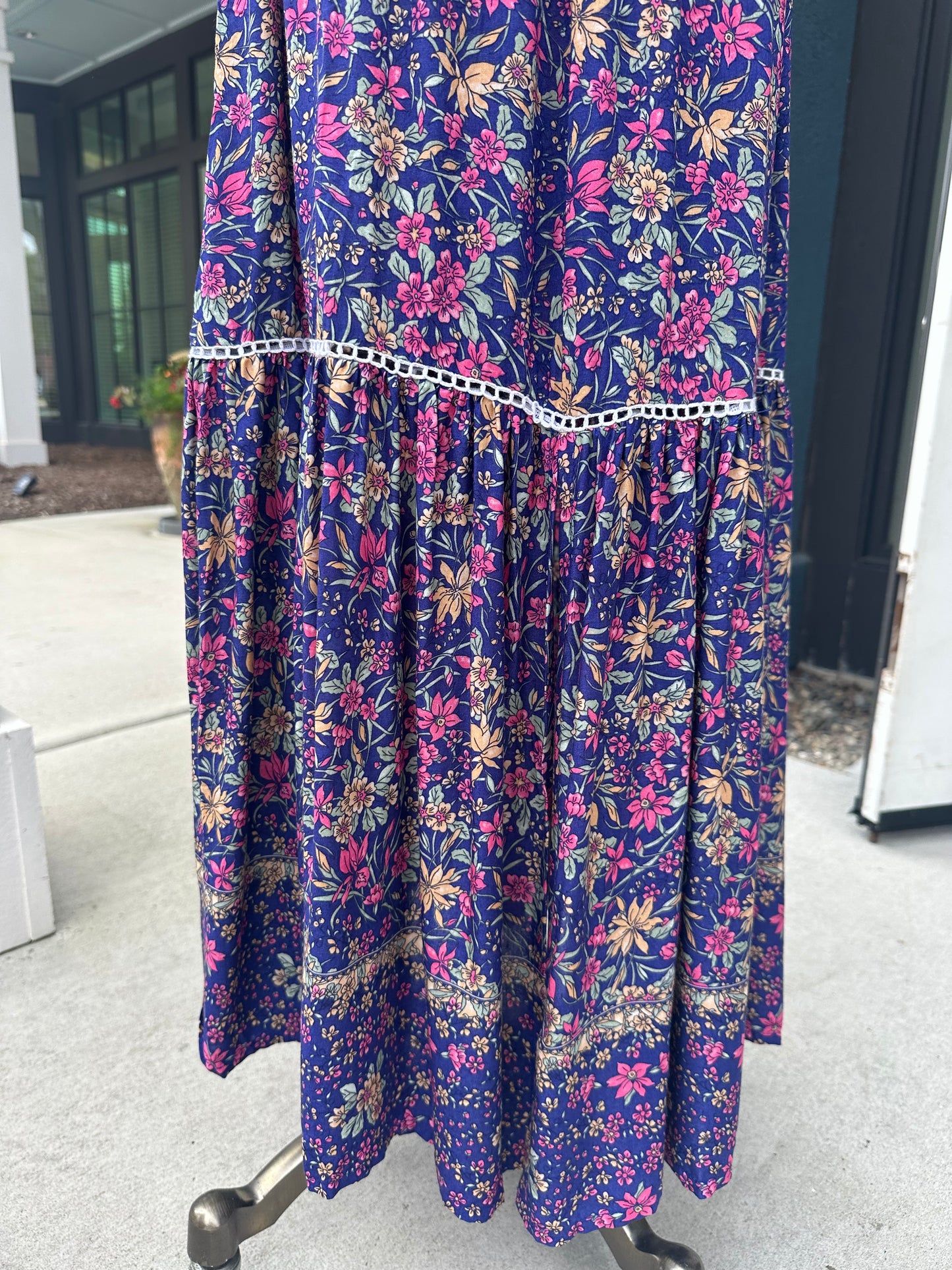 Marlowe Maxi Dress | Navy Iris