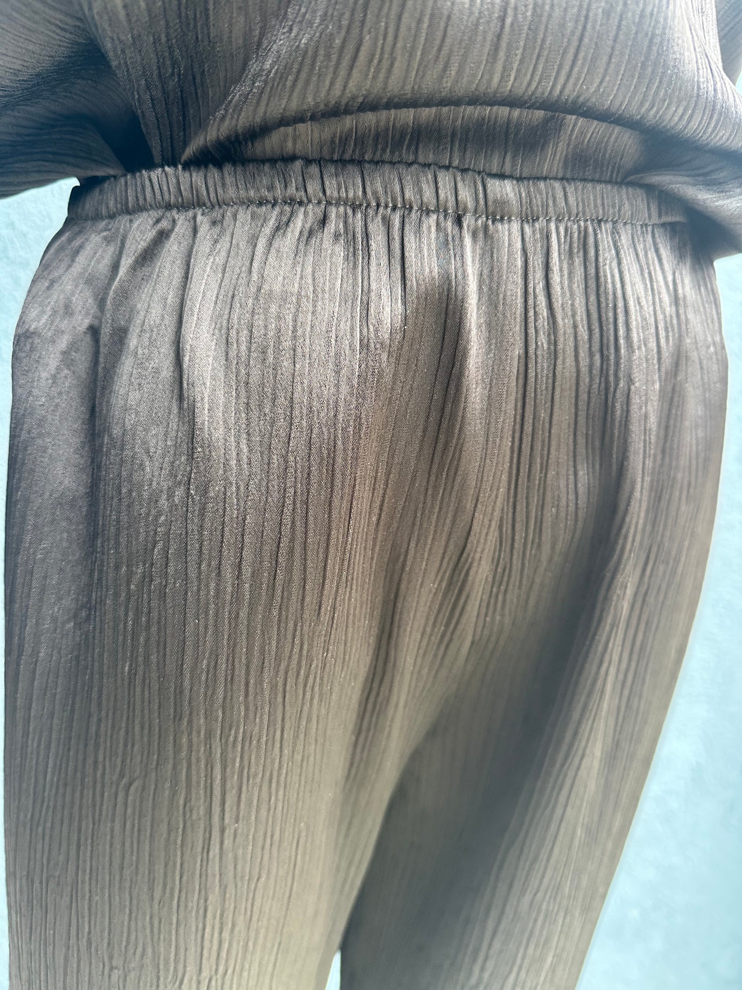 Lola Crinkle Wide Leg Pant