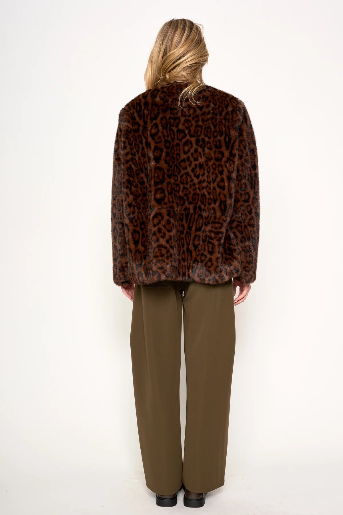 Lucia Coat | Classic Leopard