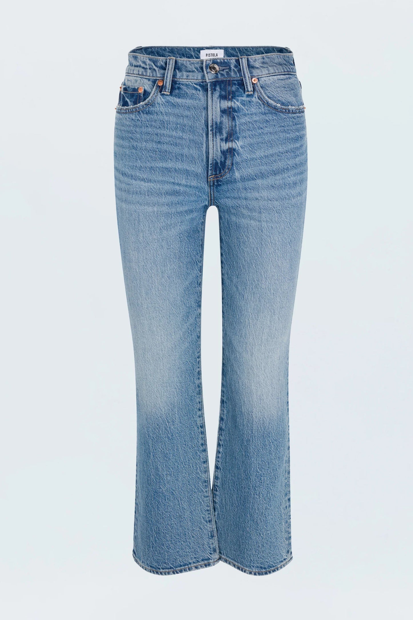 Ally High Rise Vintage Ankle Boot Jean |Charleston