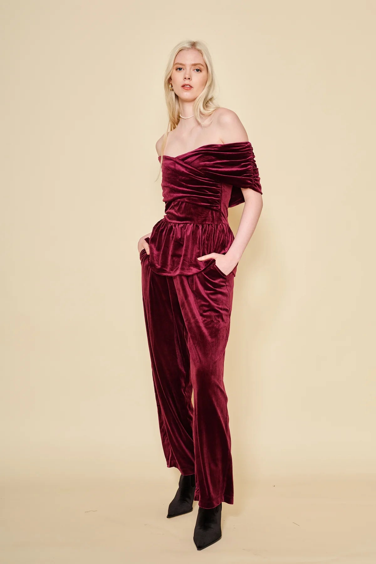 Coraline Top | Plum