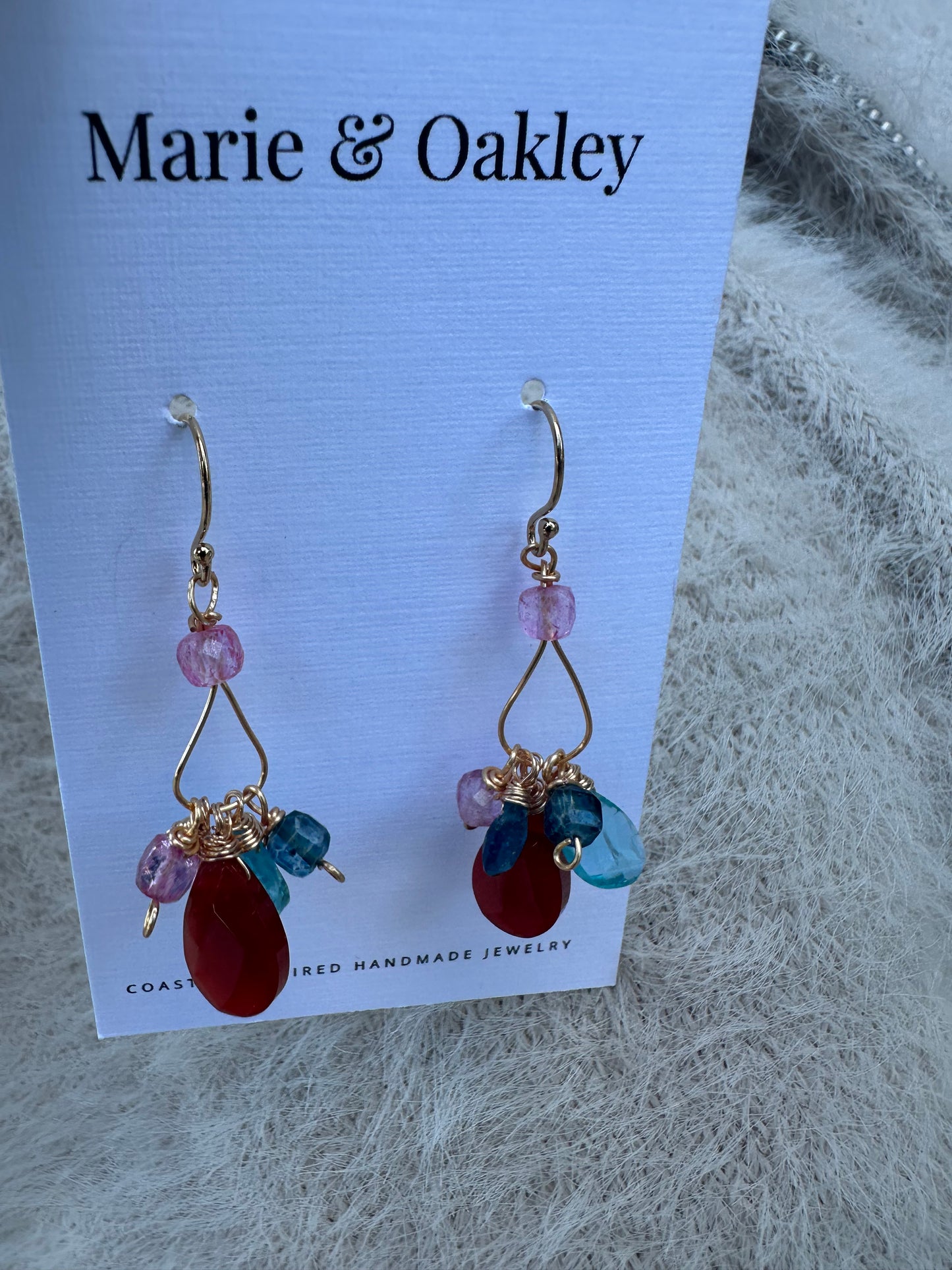 Ocean Ember Earring