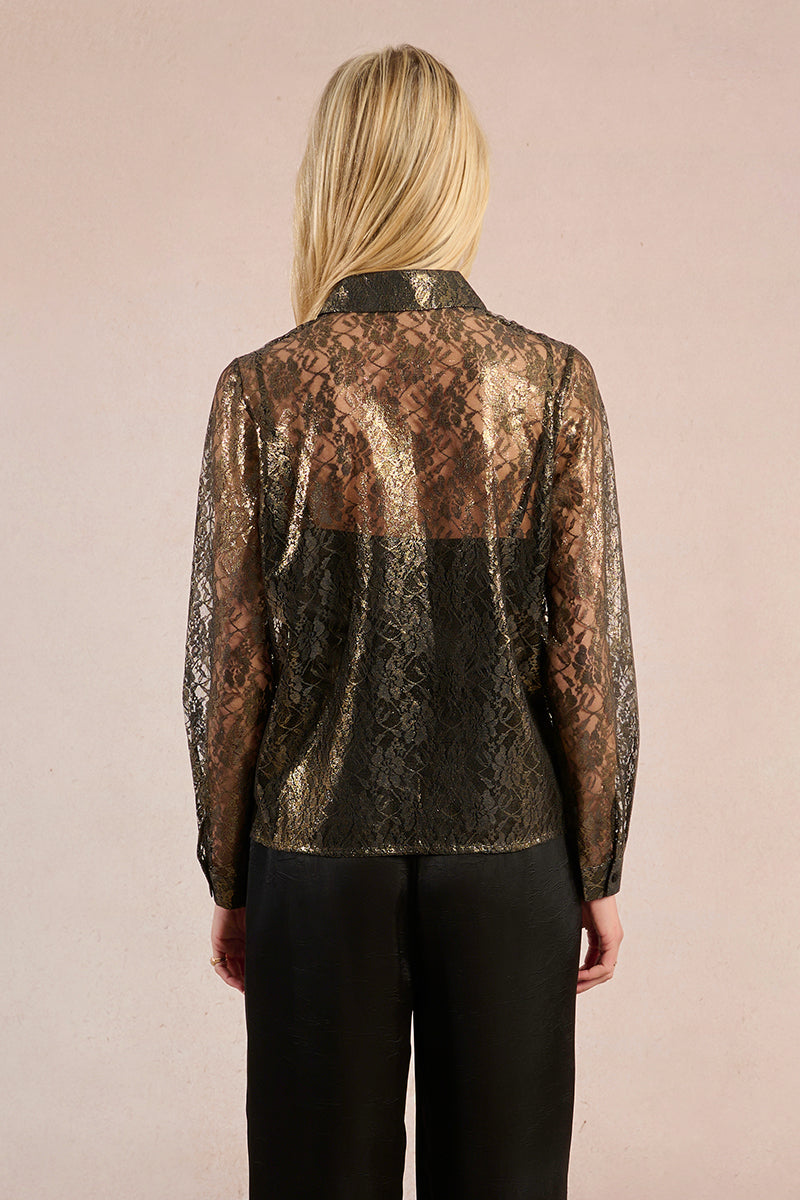 The Sylvia Top | Gold
