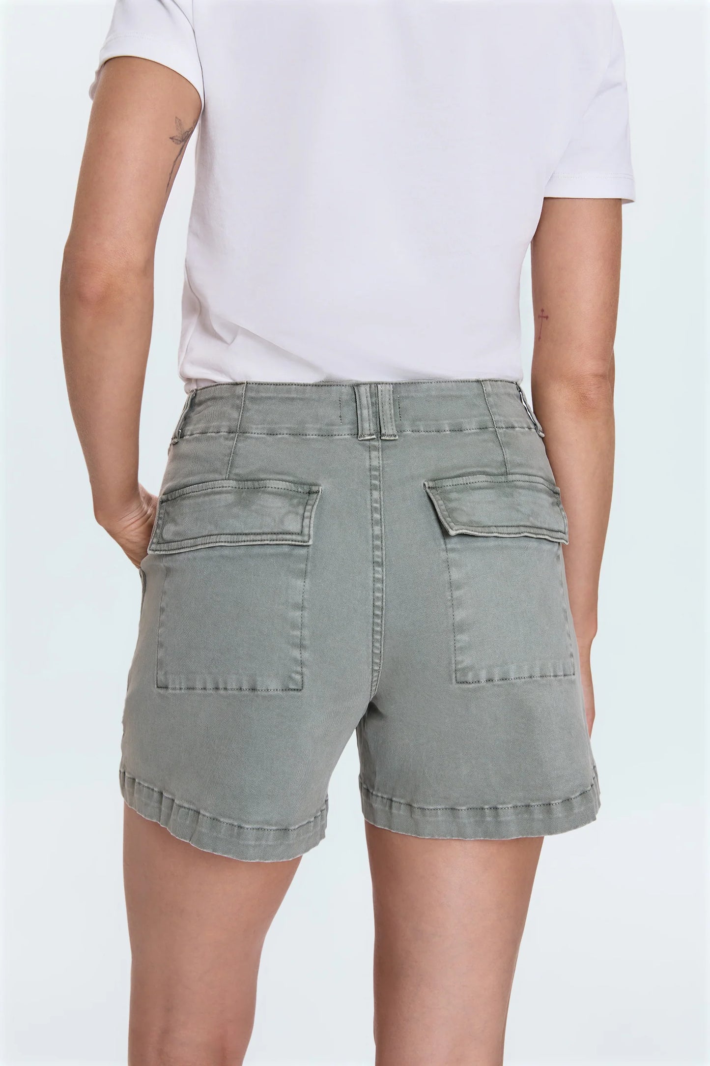 Marissa High Rise Utility Short | Bluff