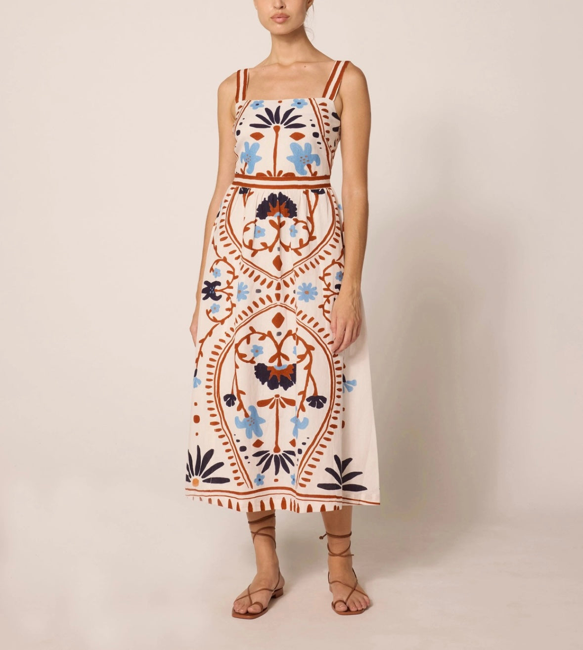 Carmen Midi Dress | Liliana