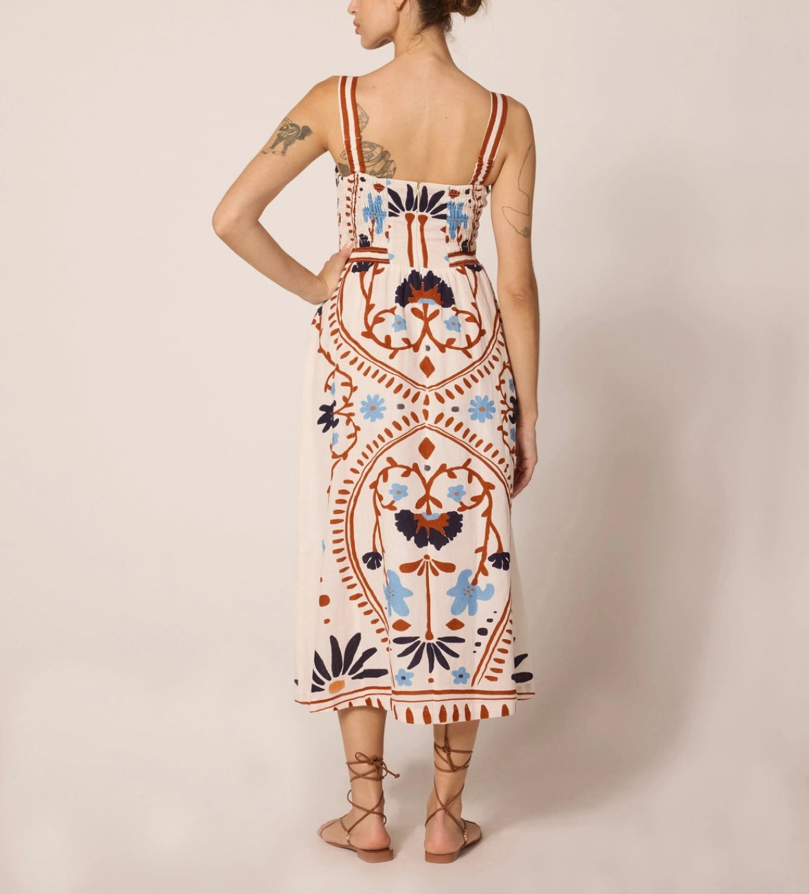 Carmen Midi Dress | Liliana