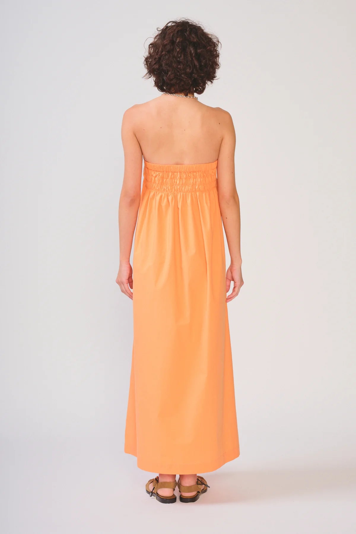 Rosalyn Dress | Tangerine