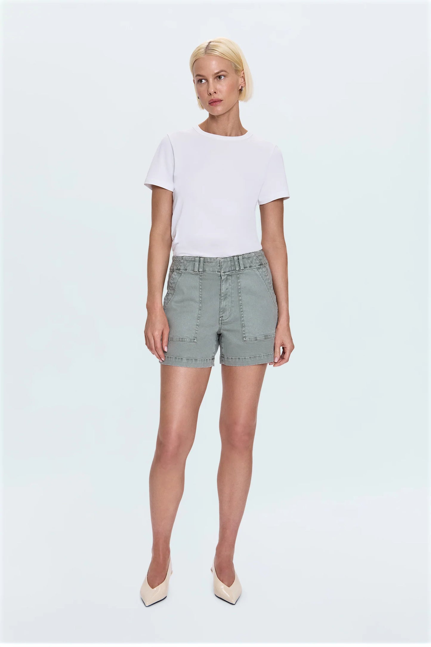 Marissa High Rise Utility Short | Bluff