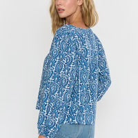 Aaina Blouse | Blue