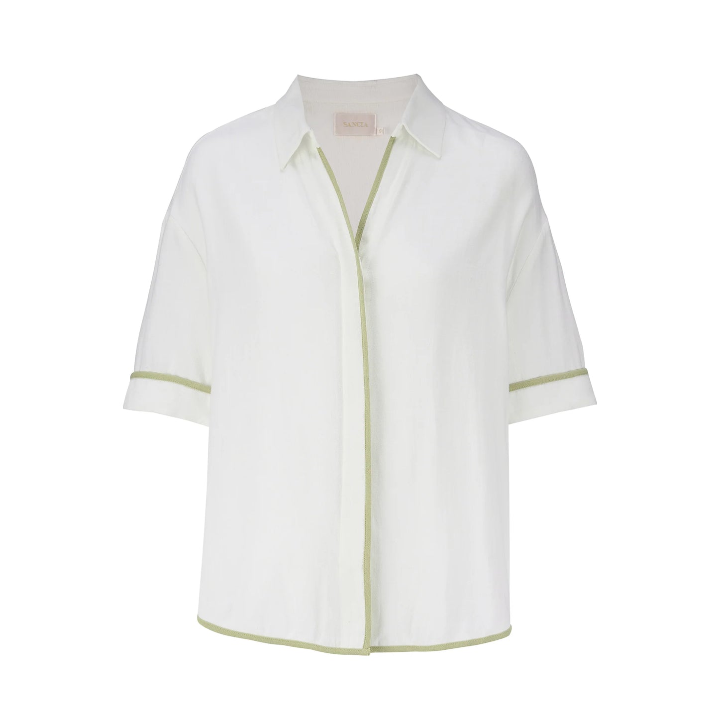 Ellis Shirt | Crème Pistacio