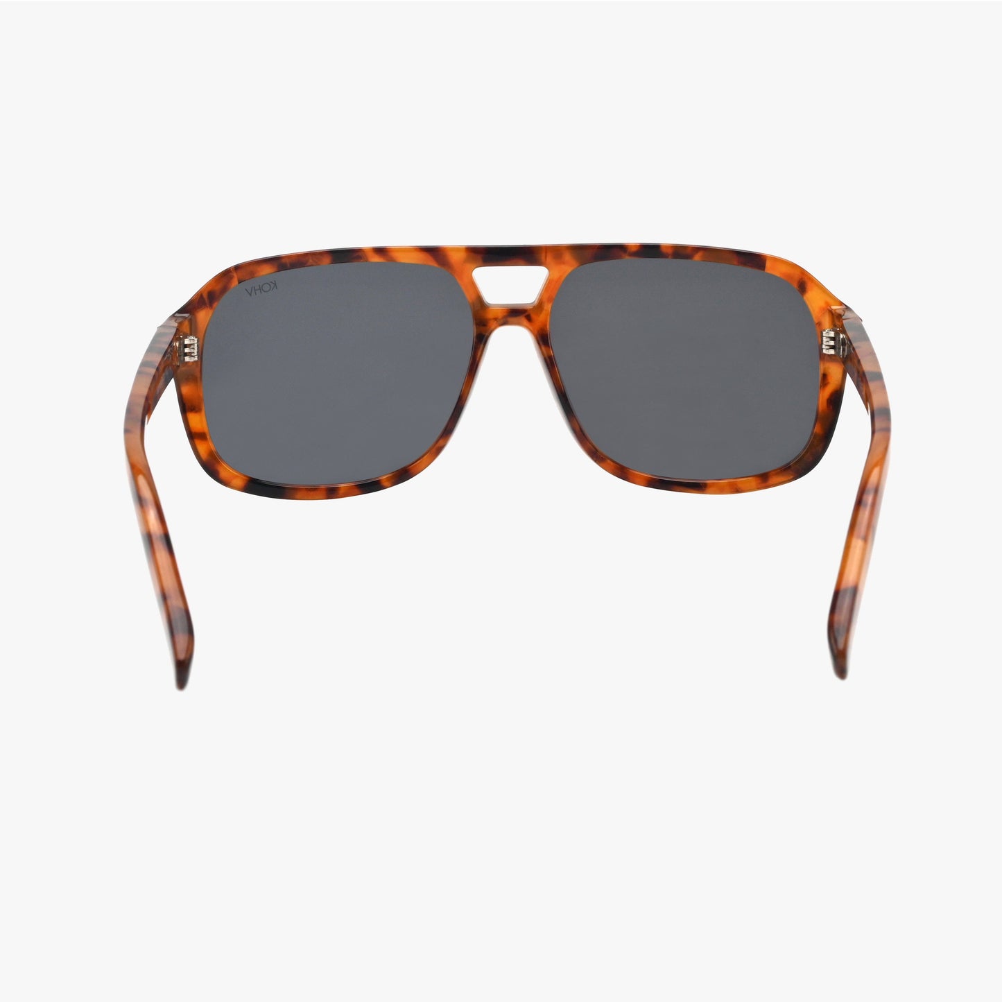 SUMMIT TORTOISE Polarized Square Trendy Aviator Sunglasses