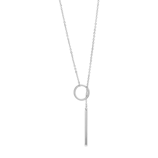 Loop Chain Lariat Necklace