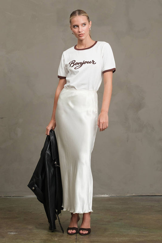 Bonjour Contrast Tee