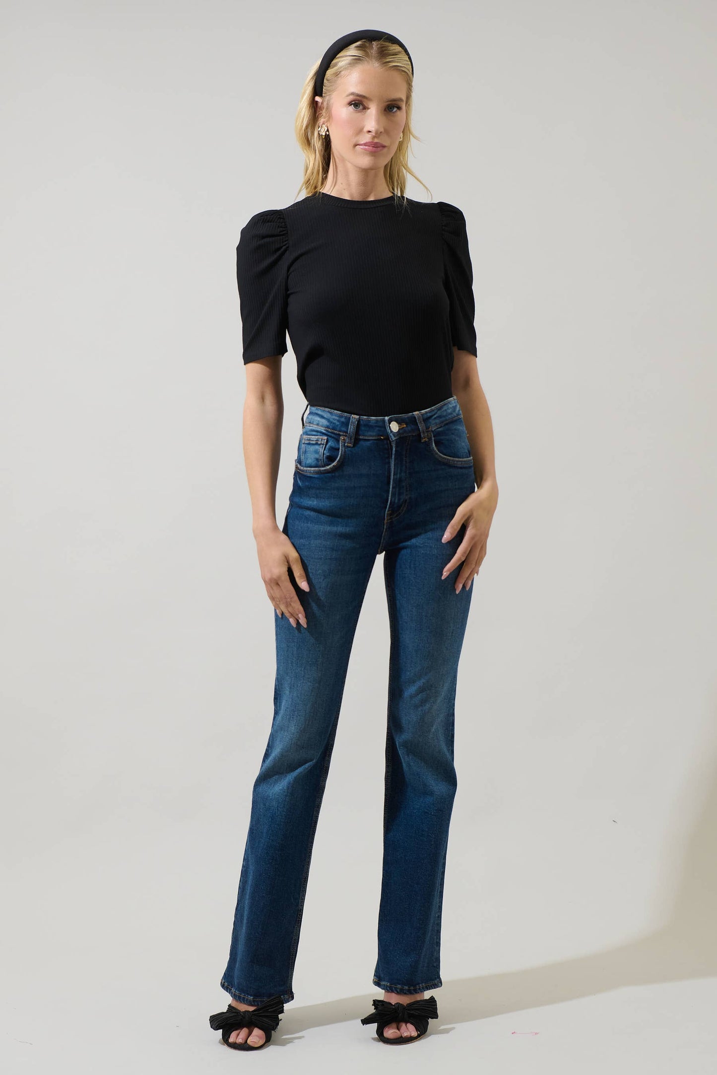 Bea Knit Ruched Top