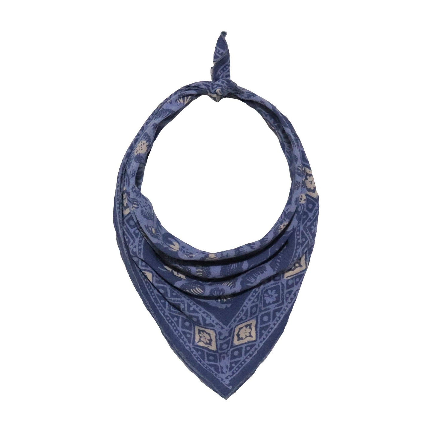 Batik Bandana | Blue Roses