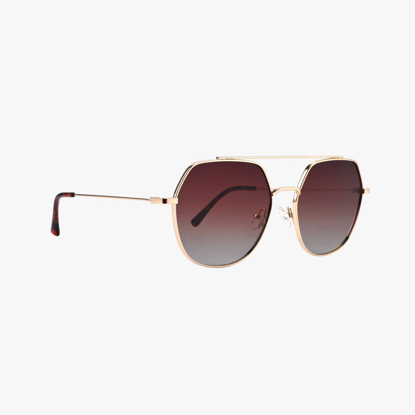 PALM FADE Polarized Premium Metal Geometric Sunglasses