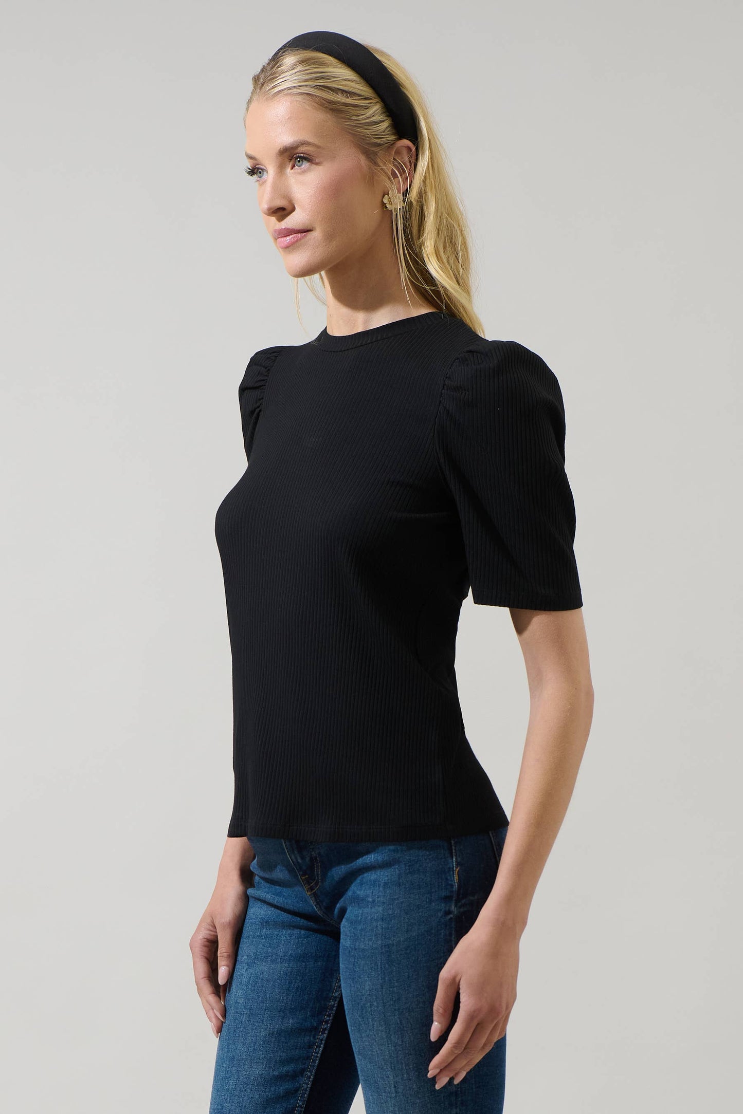 Bea Knit Ruched Top