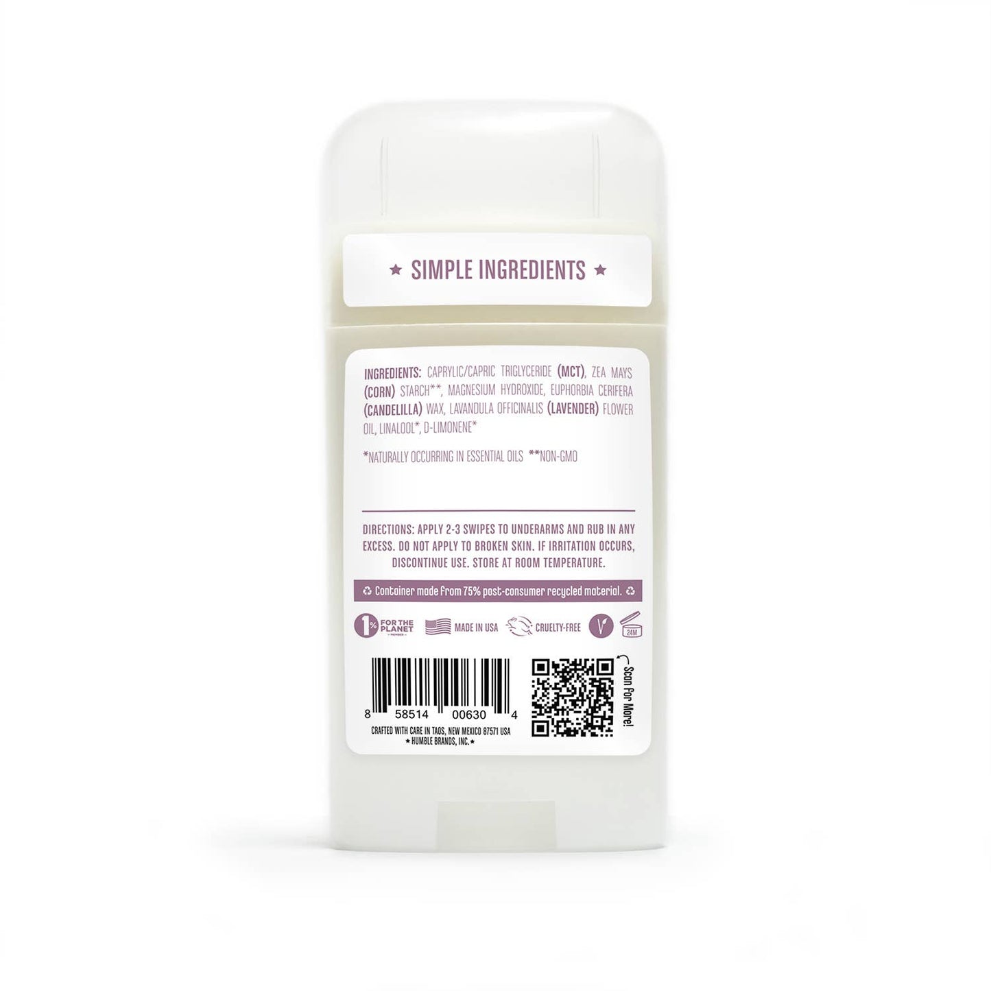 Sensitive Skin/Vegan Mountain Lavender