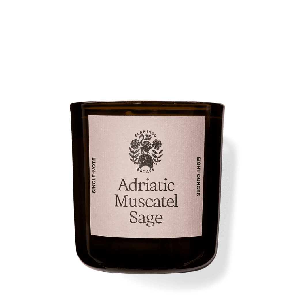 Flamingo Estate- Adriatic Muscatel Sage Candle – Kasa Mercantile