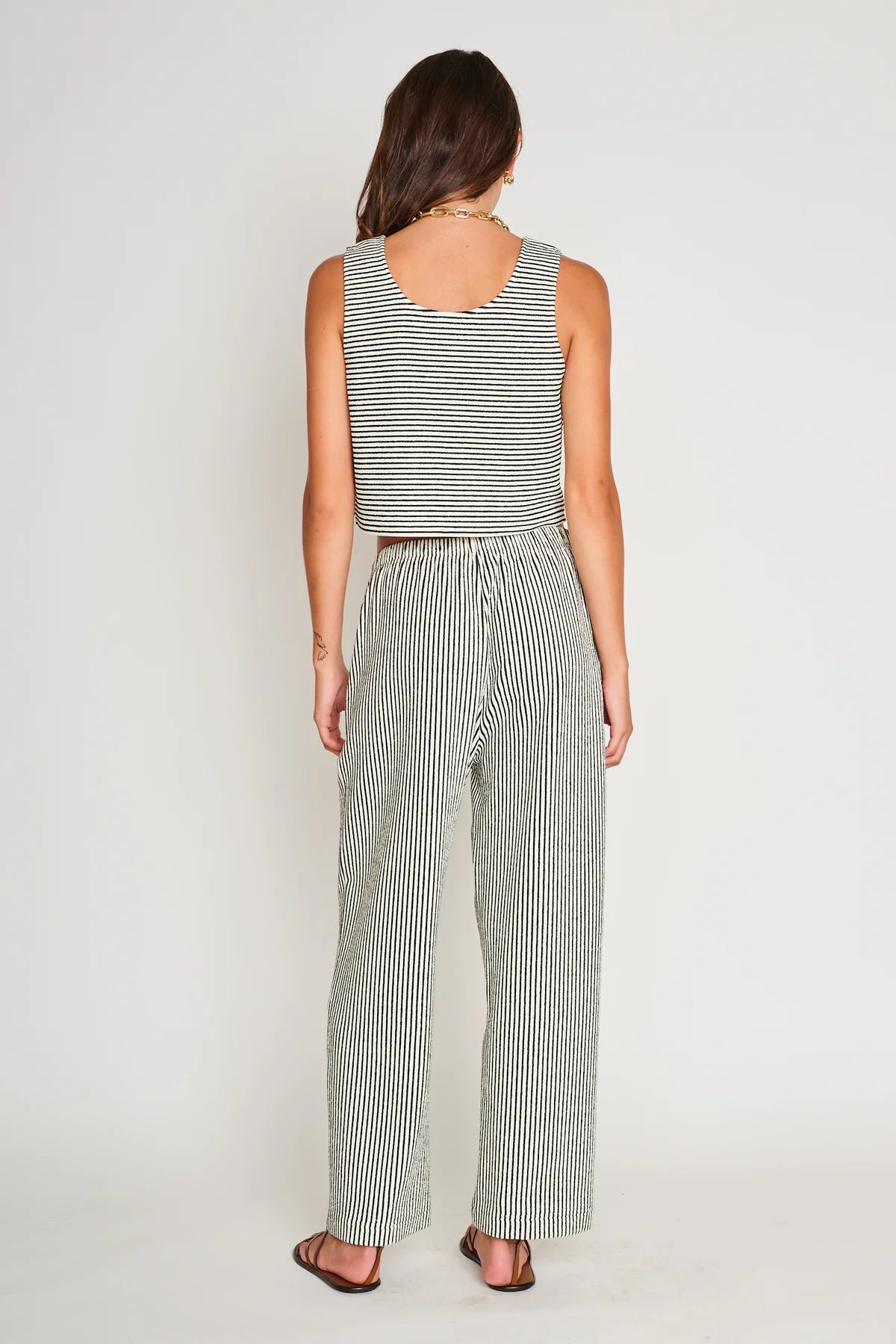 Flynn Pant | Black & White
