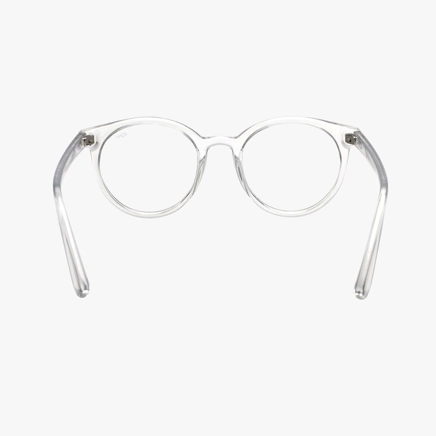 HERON CLEAR BLUE LIGHT BLOCKER Round Fashion Glasses