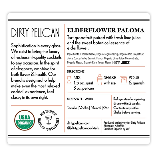 Elderflower Paloma