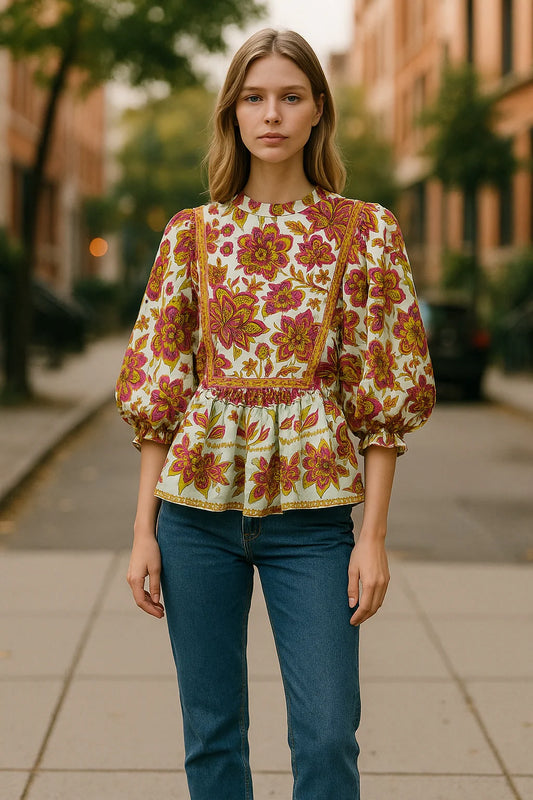 Phoebe Top | Pink