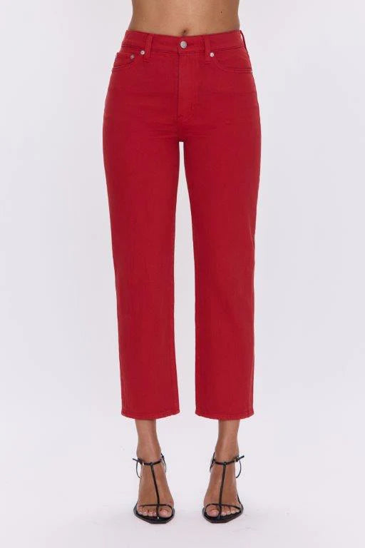 Charlie High Rise Straight| Samba